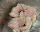 鶏むね肉とキムチで簡単　鶏チリマヨ　作り方4写真