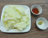 【副菜】キャベツのわさび和え作り方1写真