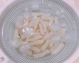 鍋つゆの素未使用、白菜でトッポギキムチ鍋作り方9写真
