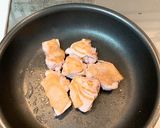 簡単照り焼きチキン　鶏の照り焼き作り方4写真
