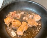 簡単照り焼きチキン　鶏の照り焼き作り方5写真