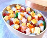 刺身が残ったら宝石箱みたい海鮮チラシ寿司作り方6写真