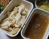 残ったローストチキンの素敵パスタ作り方1写真