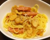 ソーセージと玉ねぎの和風パスタ作り方5写真