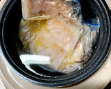 炊飯器鶏ハムの辛ネギだれ掛け作り方2写真
