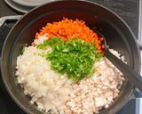 簡単🐾鶏ひき肉のトマトキーマカレー作り方2写真