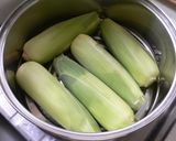 蒸しとうもろこし＆シワにならない保存法作り方2写真