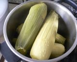 蒸しとうもろこし＆シワにならない保存法作り方3写真