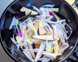茄子肉そば作り方5写真
