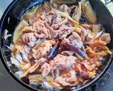 茄子肉そば作り方8写真