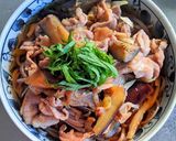 茄子肉そば作り方10写真