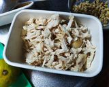 残ったローストチキンの素敵パスタ作り方3写真