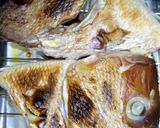 白米消滅！真鯛の頭でカブト焼き作り方5写真
