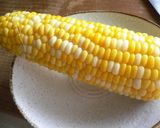 蒸しとうもろこし＆シワにならない保存法作り方7写真
