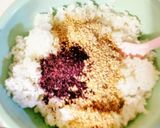 急いでいる時のゆかりと胡麻のお握り作り方1写真