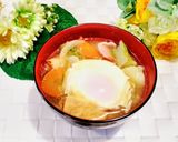朝食に♪栄養満点具だくさんみそ汁作り方5写真