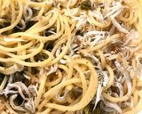 簡単！高菜とシラスの和風パスタ作り方4写真