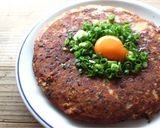 m簡単☆和風鶏のつくね風バーグ作り方5写真