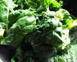 ちぢみ菜とサバ味噌缶・これっきり煮作り方1写真