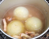 アウトドア料理☆まるごと玉ねぎのスープ♪作り方3写真