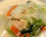 鶏肉と白菜のシチュー作り方6写真