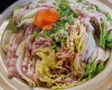 【郷土食】白菜と豚バラのミルフィーユ鍋作り方3写真