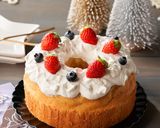 簡単♪糖質オフのシフォン風いちごケーキ作り方12写真