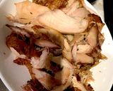 余ったチキンで親子丼作り方1写真