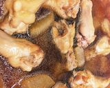 とり肉と大根の煮物作り方5写真