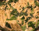 サーモンとほうれん草のクリームパスタ作り方5写真