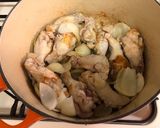 鶏とじゃがいものアドボ作り方5写真