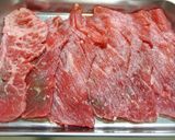 簡単おつまみ！焼肉☆ハニーマスタード醤油作り方1写真