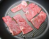 簡単おつまみ！焼肉☆ハニーマスタード醤油作り方2写真