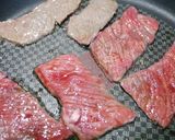 簡単おつまみ！焼肉☆ハニーマスタード醤油作り方3写真