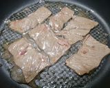 簡単おつまみ！焼肉☆ハニーマスタード醤油作り方4写真