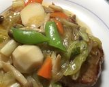 ポークソテーの野菜あんかけ作り方6写真