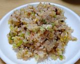 ねぎショウガ炒め飯。作り方5写真