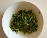 残り物セロリ葉のオムレツ作り方1写真