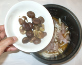 ちまき風炊き込みご飯♪簡単甘栗で作り方9写真