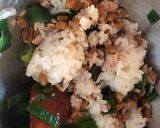 納豆とネギ（あおい部分）のご飯作り方3写真