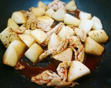 旨っ❤️大根と豚肉のキムチだれ炒め作り方7写真