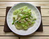 おつまみ＆副菜に＊キャベツの簡単旨塩炒め作り方6写真