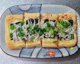 海苔としらすの油揚げピザ作り方8写真