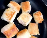 簡単!美味しい!チーズウィンナー春巻き作り方7写真