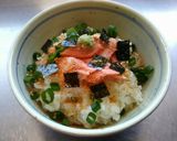 簡単!鮭の出汁茶漬け作り方2写真