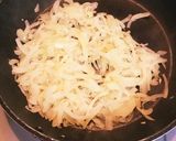 焼きそばの麺で和風パスタ（大葉大量消費）作り方2写真