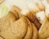 トロトロとろけ餅と練り物のお鍋作り方4写真