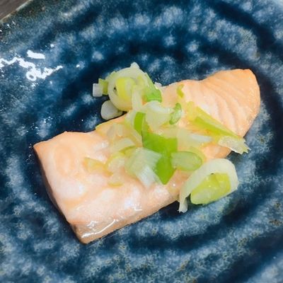 サーモンのねぎポン酢焼き by かっちゃん杉 【クックパッド】 簡単