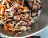 鶏ごぼうごはん作り方2写真