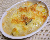 簡単で美味しい♡鱈と長ネギの和風グラタン作り方7写真